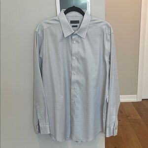 Calvin Klein Light Gray Dress Shirt
